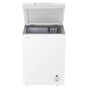 Congelador Horizontal Hisense de 141L, Enfriamiento Estático, Puerta Horizontal, Color Blanco, Clase E, 60.6x55.9x85.8cm - Product Image 2