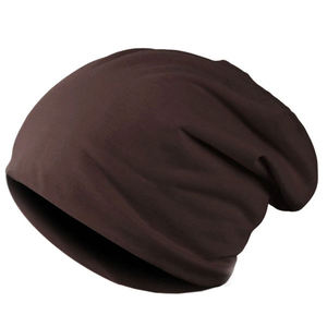 Bonnet avec doublure en soie Logo imprimé personnalisé Bonnet d'hiver léger pour hommes et femmes - Product Image 5