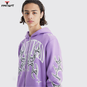 เสื้อฮู้ดแบบสวมหัวสำหรับผู้ชายแขนยาวสีพื้นดีไซน์ใหม่ - Product Image 4