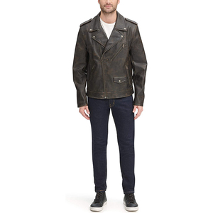 Chaqueta de cuero genuino Chaquetas de hombre Ropa de invierno Chaqueta de hombre Chaqueta de precio barato para hombre - Product Image 1