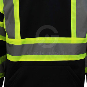 Sweat-shirts de sécurité sans manches respirants de qualité supérieure, très vendus, vêtements de travail haute visibilité pour adultes, personnalisables - Product Image 6