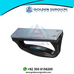 Vente en gros de râpe pratique dorée manche en plastique à dents fines pour chevaux instruments de toilettage vétérinaires outils GSIB-100339 - Product Image 3