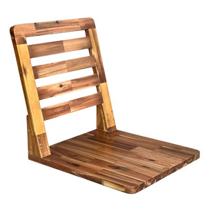 Chaise de sol minimaliste japonaise traditionnelle élégante GB68015, chaise de massage japonaise en bois pour la maison et le bureau - Product Image 1