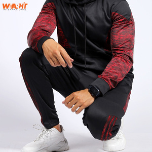 เสื้อสเวตเตอร์มีฮู้ดสำหรับผู้ชาย, เสื้อกันหนาวผ้าฝ้าย100% มีฮู้ดสำหรับฤดูหนาวเทคนิคการปัก3D แบบหลวมพิมพ์ลายย้อมสีด้วยหิน - Product Image 2