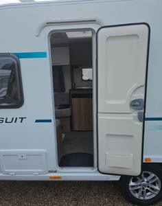 White Travel Trailer Caravan Mobile Home Off Road Motorhome with <b>Kitchen</b> Bathroom Adjustable Features for <b>Camping</b> - Product Image 6