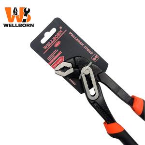 <span class=keywords><strong>Pince</strong></span> multiprise de 10 pouces - <span class=keywords><strong>Pince</strong></span> réglable robuste à joint coulissant et à joint rainuré avec poignée rembourrée, finition oxyde noir - Product Image 6