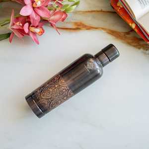 Botella de Cobre Puro de 750 ml con Acabado Antiguo, Semirellevada, Ecológica - Product Image 4