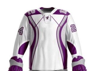 เครื่องแบบฮ็อกกี้น้ำแข็งของผู้ชายชุดฮ็อกกี้น้ำแข็งระบายอากาศได้ดีดีไซน์ล่าสุด - Product Image 2