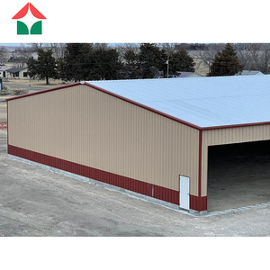 Petit entrepôt préfabriqué polyvalent de haute résistance de bâtiment de structure métallique entrepôt préfabriqué - Product Image 2