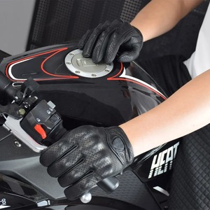 Guantes de moto de materiales personalizados para hombre y mujer con diseño de logotipo personalizado Guante de moto de carreras con rango bajo - Product Image 6