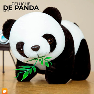 Kawaii <b>Panda</b> Bear Plush <b>Toy</b>, Soft Baby/Toddler <b>Toy</b> - Assorted Colors - Product Image 2