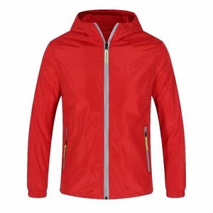 Wholesale Unisex Custom Logo Oversized Hooded Windbreaker Reflective <b>Jacket</b> <b>Waterproof</b> <b>Lightweight</b> <b>Breathable</b> Outdoor Sportswear - Product Image 5