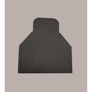 เซ็ตตะกร้าแบบเปิดกระดาษแข็งคราฟท์สีดำ150x150H320mm 10ชิ้นสำหรับน้ำมัน/เครื่องดื่ม4 500มล. สำหรับร้านไวน์ - Product Image 4