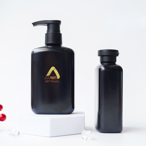 Botella de plástico recargable PET de 350ml para champú y cuidado personal para productos para el cabello - Product Image 6