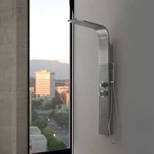 ชุดฝักบัวอาบน้ำสแตนเลสพร้อมหัวฉีดโครเมี่ยมไฮโดรมาสสาจ - Product Image 2