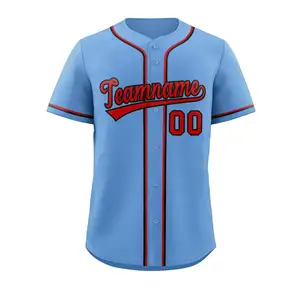 定制棒球运动衫打印您的姓名/号码运动服衬衫，适合男士/女士/儿童嘻哈垒球服装