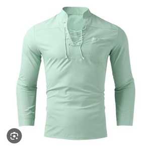 2022 nuevas camisas bordadas florales para hombres, moda de franela de manga larga, transpirable y elegante para la temporada de primavera, suministro ODM - Product Image 5