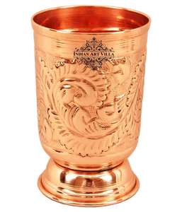 Verres à whisky rotatifs faits à la main verres à whisky en métal massif à l'ancienne gobelet créatif verres en cuivre épaissi - Product Image 3