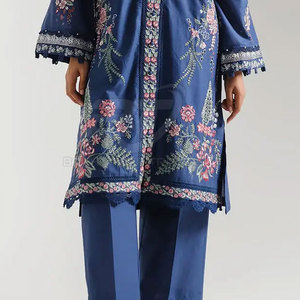 Chemise et pantalon pour femmes 2026 Ensemble pakistanais Shalwar Kameez 2 pièces en taille adulte Personnalisé à vendre - Product Image 5