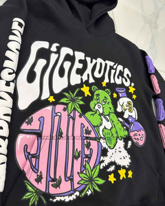 Sweat-shirts imprimés surdimensionnés personnalisés avec logo 2025, impression sérigraphique, vintage, pour hommes, épaules tombantes, tailles S-5XL, service OEM - Product Image 4