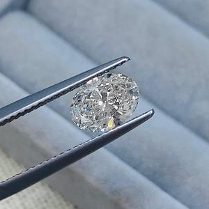 IGI 3.45 Ct laboratoire écologique cultivé H couleur VVS2 clarté ovale coupe diamant en vrac pour bijoux bagues pour elle - Product Image 3