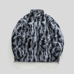 แจ็กเก็ตขนแกะผู้ชายสำหรับฤดูหนาวเสื้อแจ็กเก็ตน้ำหนักเบาอบอุ่นนุ่มใส่สบายใส่กลางแจ้งทันสมัยระบายอากาศได้ดี - Product Image 3