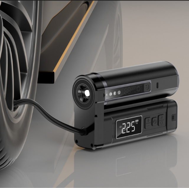 Smart Car Vacuum Cleaner Cordless Tire Inflator Automatic Tire Pump Inflation and Blow Tire Pressure Detection Air Pump