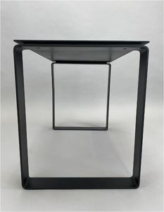 Black steel iron coffee <b>table</b> handmade design for <b>kitchen</b> office home restaurant living room garden decoration made in india - Product Image 4