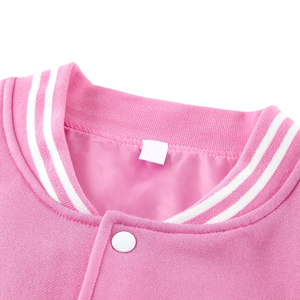 Chaqueta Universitaria de Béisbol para Hombre de Alta Calidad, Bordado Chenille, Mangas de Cuero, Estilo Urbano, Tallas Personalizadas - Product Image 4