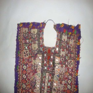 Mujeres Vintage Banjara Ne Yoke bordado espejo trabajo vestidos hechos a mano Baloch Tribal algodón tela tamaño libre Niñas Ropa - Product Image 2