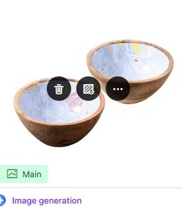 Wooden Tripod <b>Bowl</b> with Vibrant Yellow Enamel Bird Design Perfect for <b>Snacks</b> Decor Stylish Durable Ideal for Modern Homes - Product Image 3