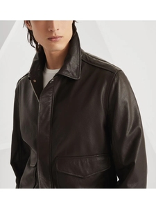 Veste en cuir pour homme tendance, style designer, simili cuir, style classique, haute qualité, design personnalisé, veste élégante - Product Image 3