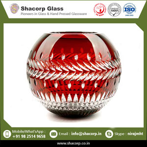 Bol en cristal à bougie de qualité supérieure à vendre meilleur bol en verre décoratif au prix de gros - Product Image 2