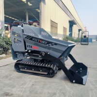 Heiße billige kleine tragbare Dumper Mini Transporter Konstruktion hydraulische Mini Dumper Truck Crawler