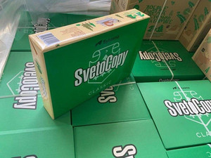 Papier de copie Svetocopy A4 100% Pulp 80GSM 75GSM 70GSM Léger avec une excellente visibilité - Product Image 6