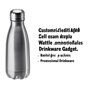 Borraccia in Acciaio Inox a Parete Singola Personalizzata, Gadget Promozionale per Bevande - Product Image 2