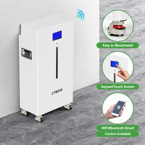 Venta directa de fábrica Pantalla táctil 48V 51,2 V 400Ah Batería <span class=keywords><strong>solar</strong></span> 20kW Batería de litio 20 kWh Batería incorporada Protección BMS - Product Image 2