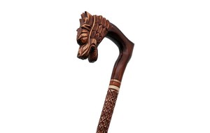 Bastones de Madera de Primera Calidad, Hechos a Mano, con Soporte para las Manos y Agarre para Caminar - Product Image 3