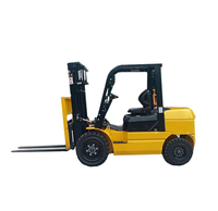 Nouveau chariot élévateur diesel d'occasion Mini Caterpillar du fabricant, capacité 3T, haute qualité, garantie 1 an, origine Belgique, deux exemplaires