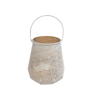 New Decorative Stunning <b>Gold</b> And White Color Iron Decorative Metal Round <b>Lantern</b> For Home Decoration Handmade - Product Image 3