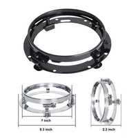 Unité de phare de moto Led phare moteur lampe antibrouillard moto Halo étanche moto Kit d'assemblage de phare