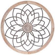 Vintage Selling Wall Art Home Interior Display Metal Wall Art Living Room <b>Frame</b> Wall Hanging Fashion Flower Home Decoration - Product Image 4