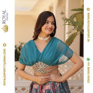 Nueva colección Lehenga Choli de diseño de presentación en Tarifa mayorista por Royal Export Surat - Product Image 4