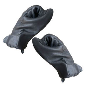 Guantes de Invierno de Lana y Cuero, Resistentes al Viento, Térmicos, Protección para Manos y Brazos, Compatibles con Pantalla Táctil, Guantes Gruesos - Product Image 2