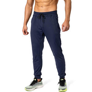 Logo personnalisé hommes Premium pantalon de survêtement avec chevilles élastiques coton grande taille hommes pantalon de jogging pantalon de gym pantalons de survêtement pas cher prix - Product Image 2