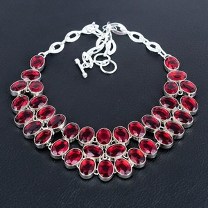 สร้อยคอเงินสเตอริงสำหรับชายและหญิง925สร้อยคอโกเมนแบบโมซัมบิกประดับมุกทองเหลืองหลักหมั้นเสน่ห์ครบรอบ - Product Image 2