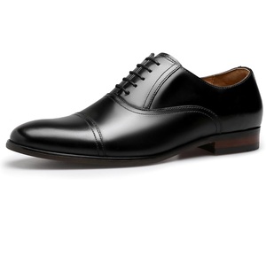 Top Selling Flat Anti Slip Fancy <b>Wedding</b> Footwear Pu Leather Shoes Black Color Workout <b>Dress</b> Boots Gents Party Wear Leather Shoe - Product Image 3