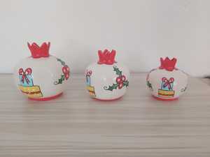 DAFNI <b>Christmas</b> Pomegranate Decorative Ornaments Handmade Embossed Plastic Promotional <b>Novelty</b> <b>Gift</b> Set Model 785 From Istanbul - Product Image 2