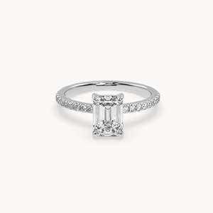 Anillo de Compromiso Henri Pav con Diamante - Product Image 1