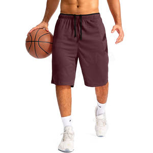 กางเกงบาสเก็ตบอลชาย ยูนิเซ็กส์ ไซส์ใหญ่ ระบายอากาศได้ดี แห้งเร็ว ผ้าตาข่ายโพลีเอสเตอร์ ชุดกีฬา คุณภาพสูง - Product Image 4